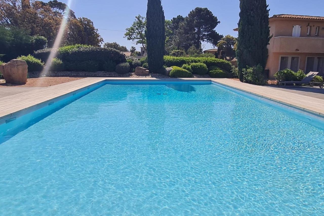 Mini Villa Messicana 5 Pers Piscine 500 M Plage Lecci Ngoại thất bức ảnh